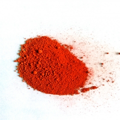 What is the color of cuprous oxide Cu2O